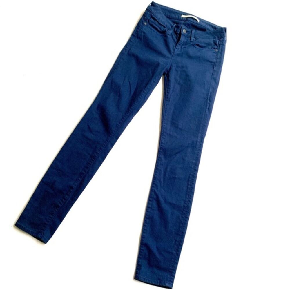 VINCE Skinny Jeans Size 25‎ Arctic Blue Stretch Pant Slim 5 Pocket Denim